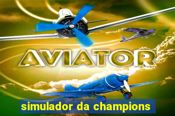 simulador da champions