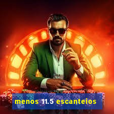 menos 11.5 escanteios