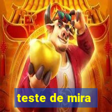 teste de mira