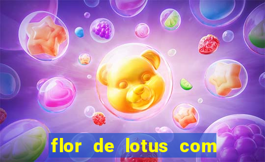 flor de lotus com lua tatuagem