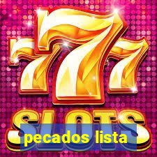 pecados lista