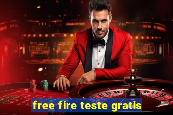 free fire teste gratis