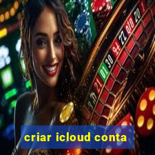 criar icloud conta