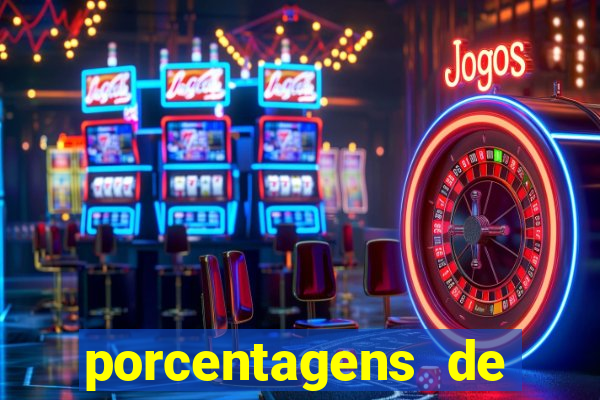 porcentagens de jogos pagantes