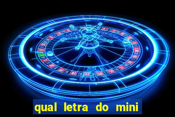 qual letra do mini dolar hoje