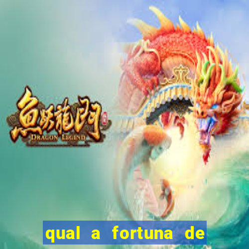 qual a fortuna de mari maria