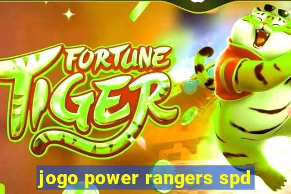 jogo power rangers spd