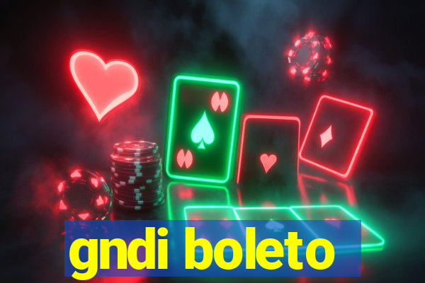 gndi boleto