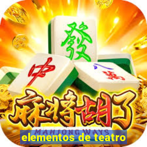 elementos de teatro