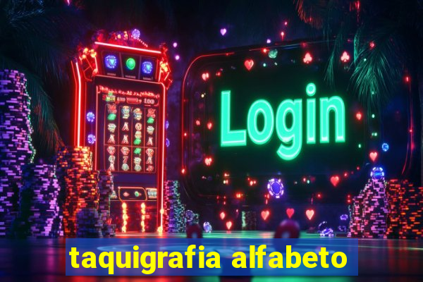 taquigrafia alfabeto