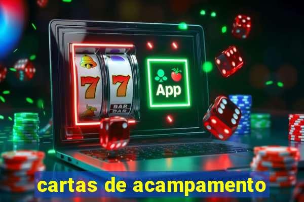 cartas de acampamento