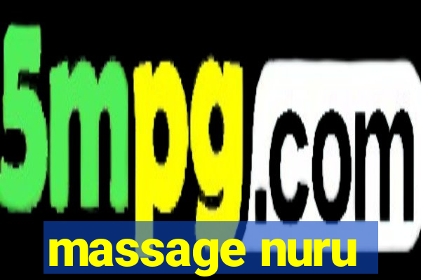 massage nuru