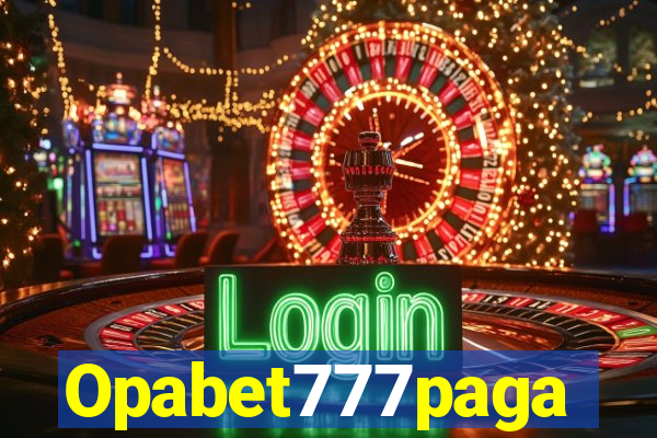 Opabet777paga