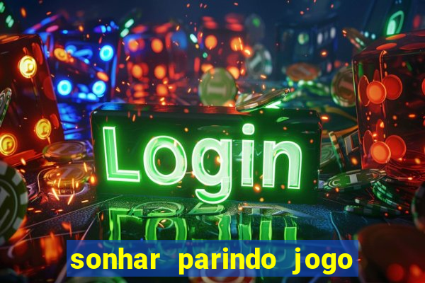 sonhar parindo jogo do bicho