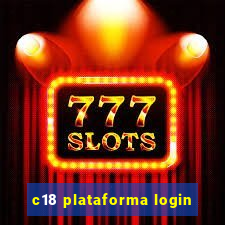 c18 plataforma login