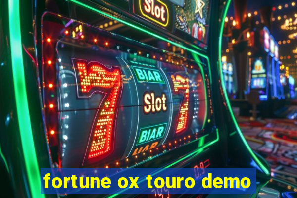 fortune ox touro demo