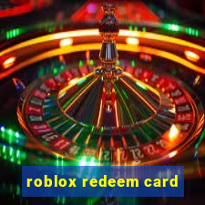 roblox redeem card