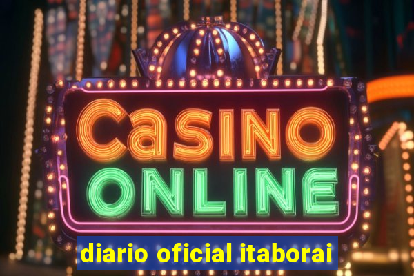 diario oficial itaborai