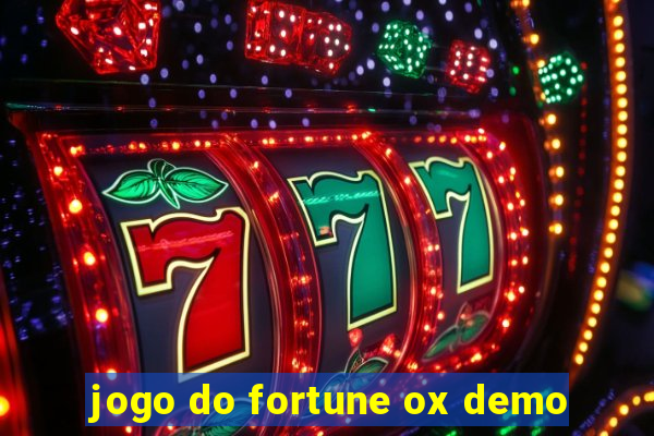 jogo do fortune ox demo