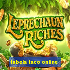 tabela taco online