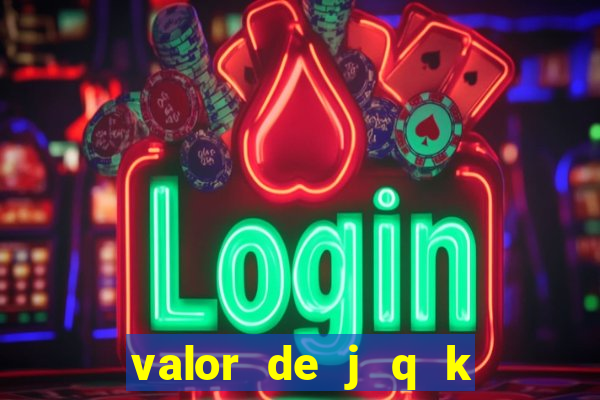 valor de j q k en blackjack