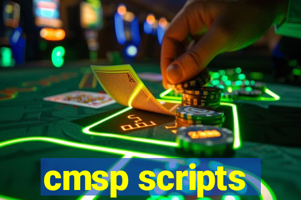 cmsp scripts