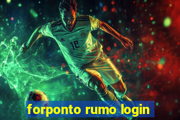 forponto rumo login