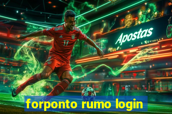 forponto rumo login