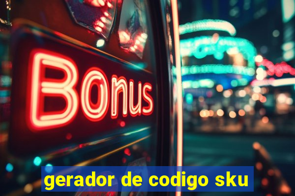 gerador de codigo sku