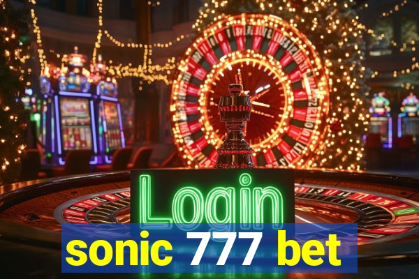 sonic 777 bet