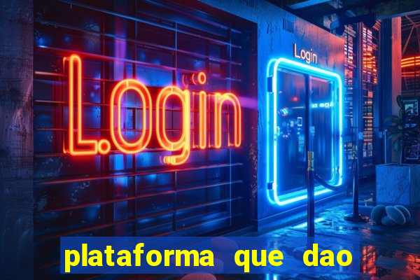 plataforma que dao bonus de cadastro