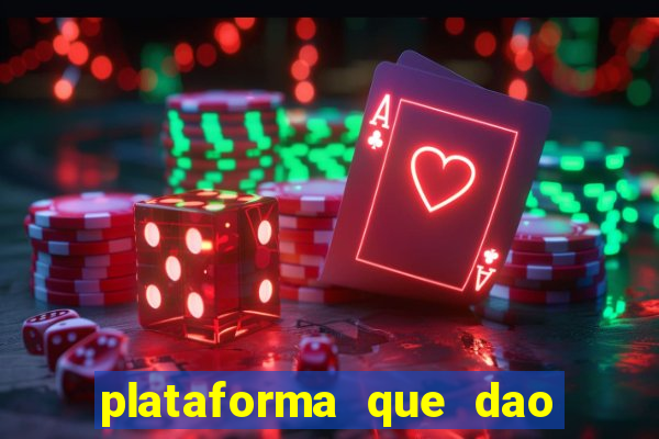 plataforma que dao bonus de cadastro