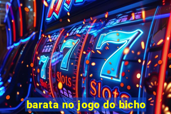 barata no jogo do bicho