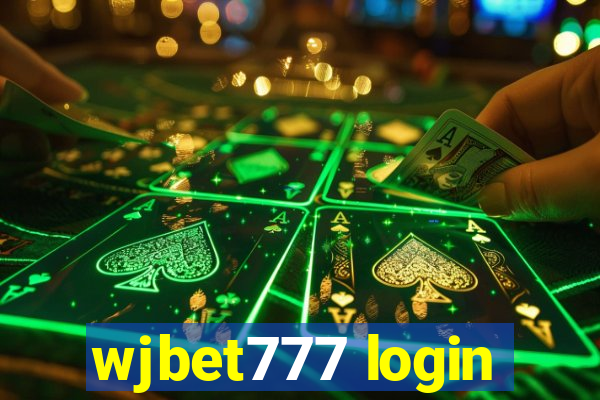 wjbet777 login