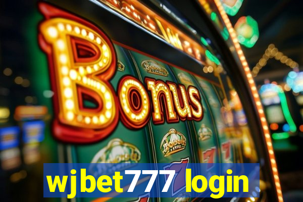 wjbet777 login