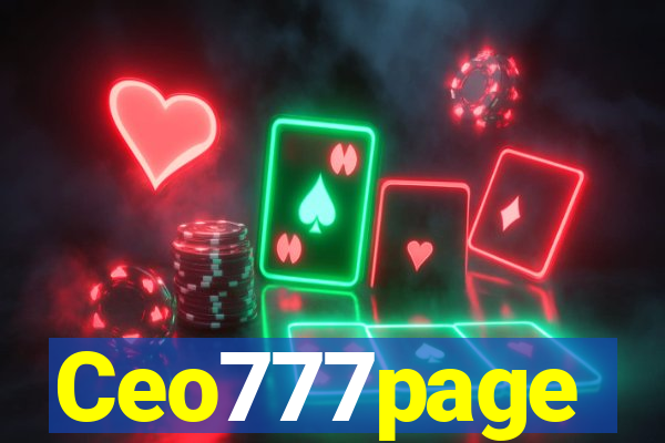 Ceo777page