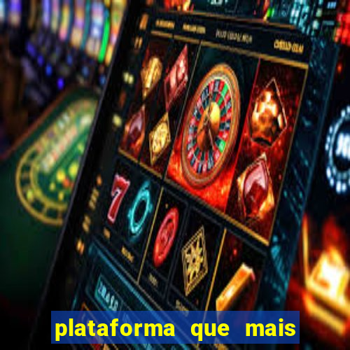 plataforma que mais paga no fortune tiger