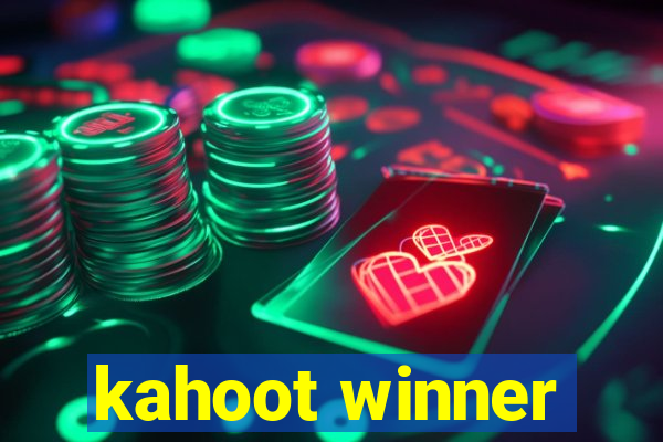 kahoot winner