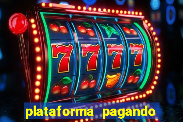 plataforma pagando no cadastro fortune tiger