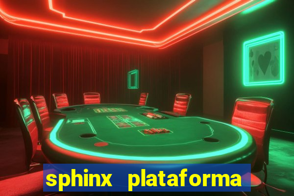 sphinx plataforma de jogos