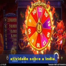 atividade sobre a india