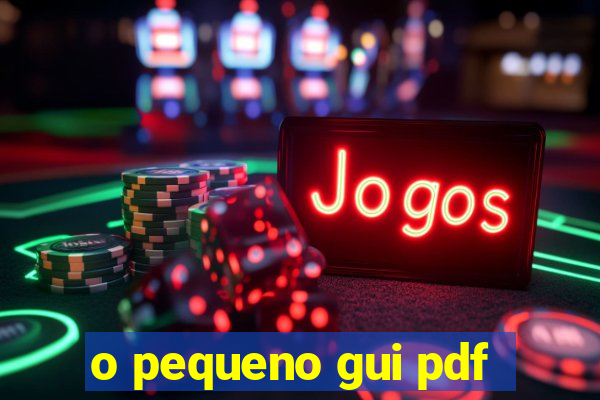 o pequeno gui pdf