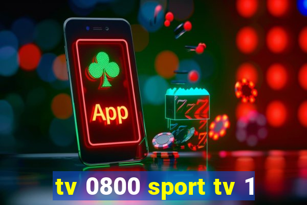 tv 0800 sport tv 1