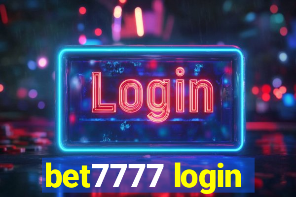 bet7777 login