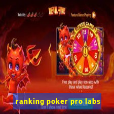 ranking poker pro labs