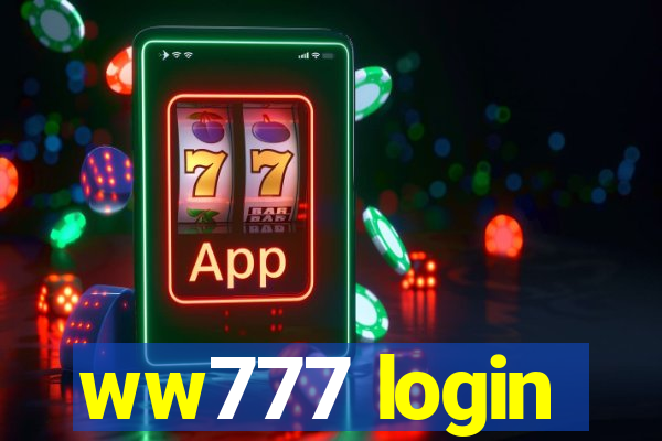 ww777 login