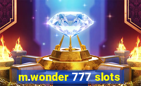 m.wonder 777 slots