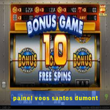 painel voos santos dumont