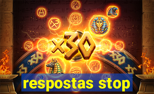 respostas stop