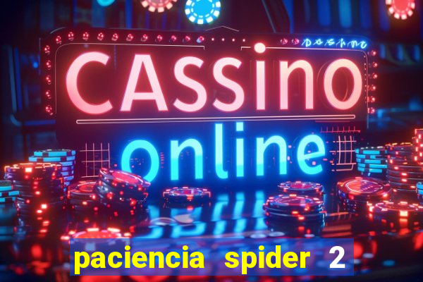 paciencia spider 2 naipes jogar